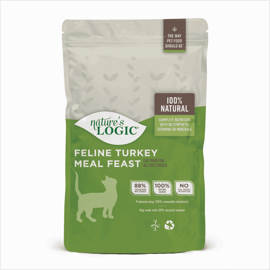 Nature's Logic Feline Kibble Turkey Meal Feast