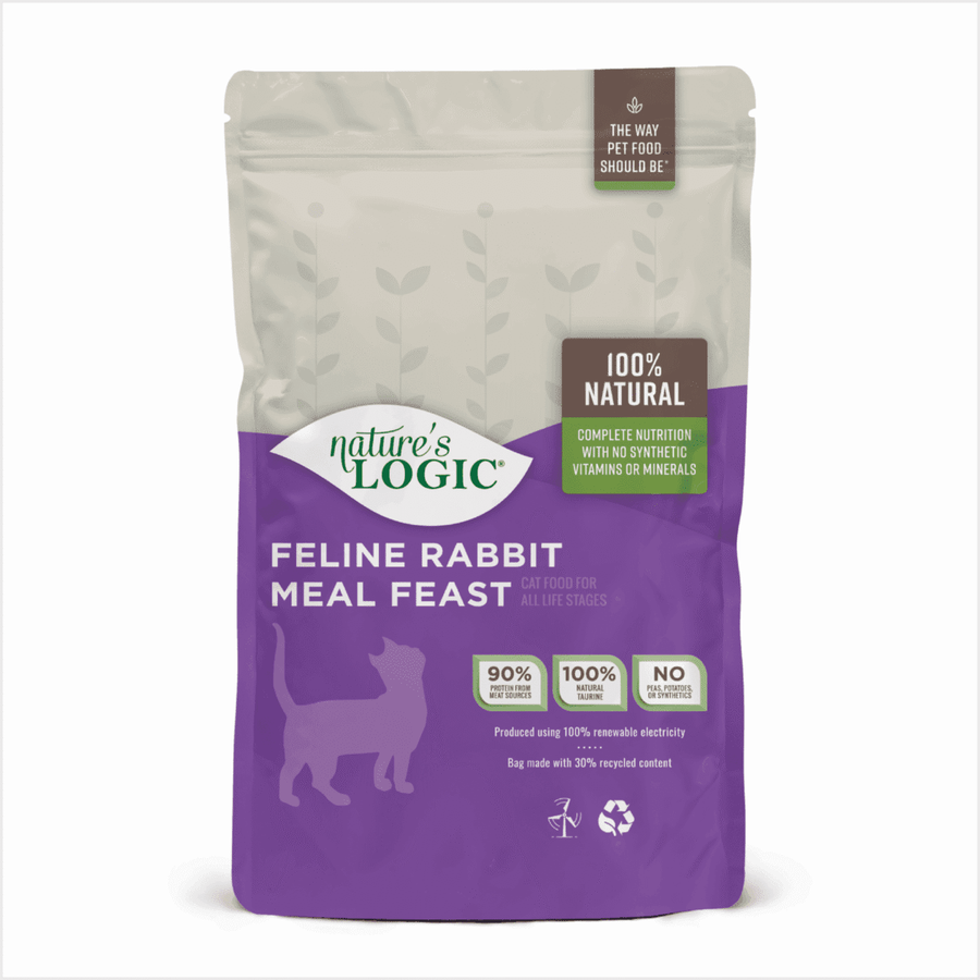Nature's Logic Feline Kibble Rabbit Meal Feast