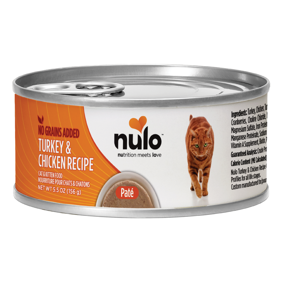 Nulo Paté Turkey & Chicken Recipe for Cats