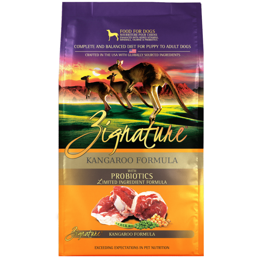 Zignature Limited Ingredient Dry Kangaroo Formula