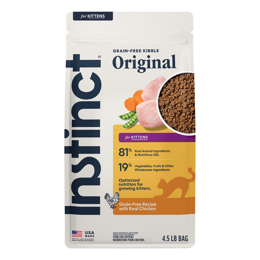 Instinct Original Grain-Free Recipe With Real Chicken For Kittens