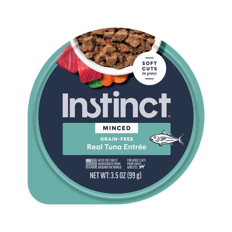 Instinct Original Minced Tuna Recipe In Savory Gravy