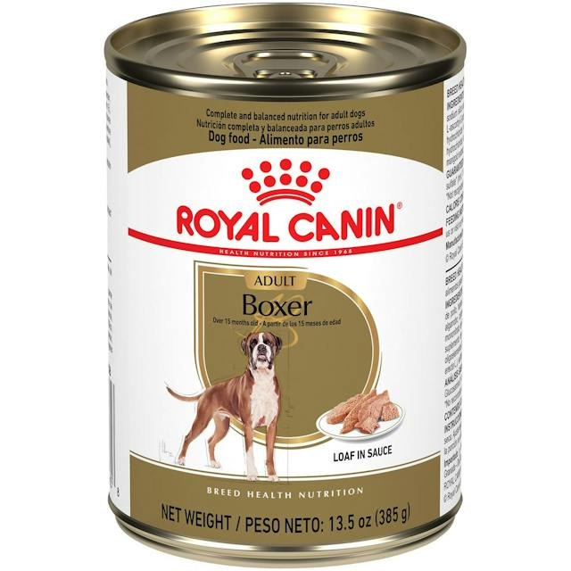 Royal Canin Breed Health Nutrition Boxer Adult Loaf In Sauce (Canned)