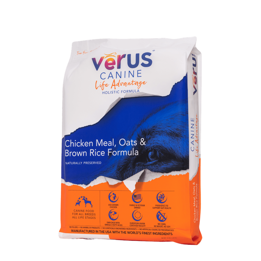 VeRUS Canine Dry Food Life Advantage Chicken Meal, Oats & Brown Rice Formula