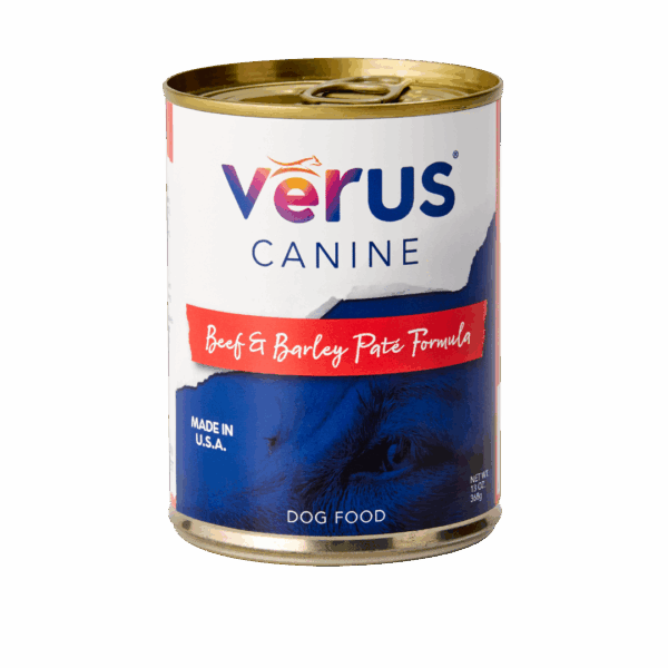 VeRUS Canine Canned Beef & Barley Pate Formula