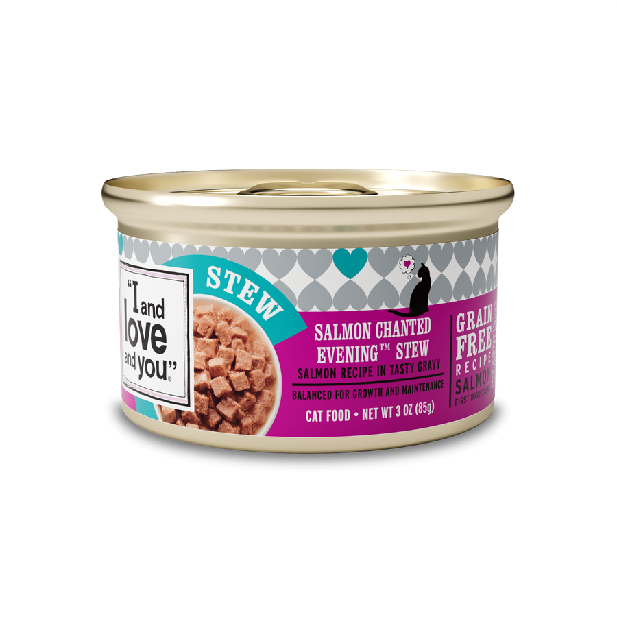 I and Love and You Wet Cat Food Salmon Chanted Evening Stew