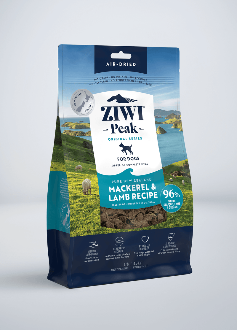 Ziwi Peak Original Series Air-Dried Mackerel & Lamb Recipe For Dogs