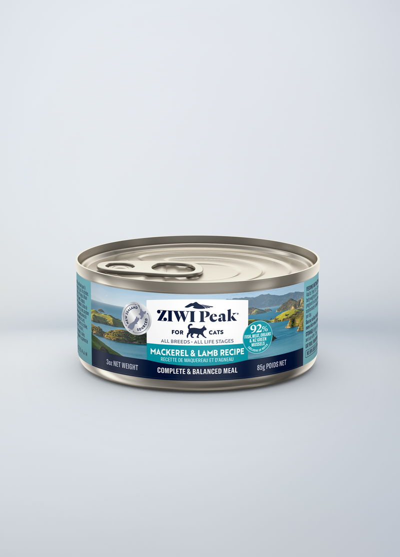 Ziwi Peak Canned Cat Food Mackerel & Lamb Recipe