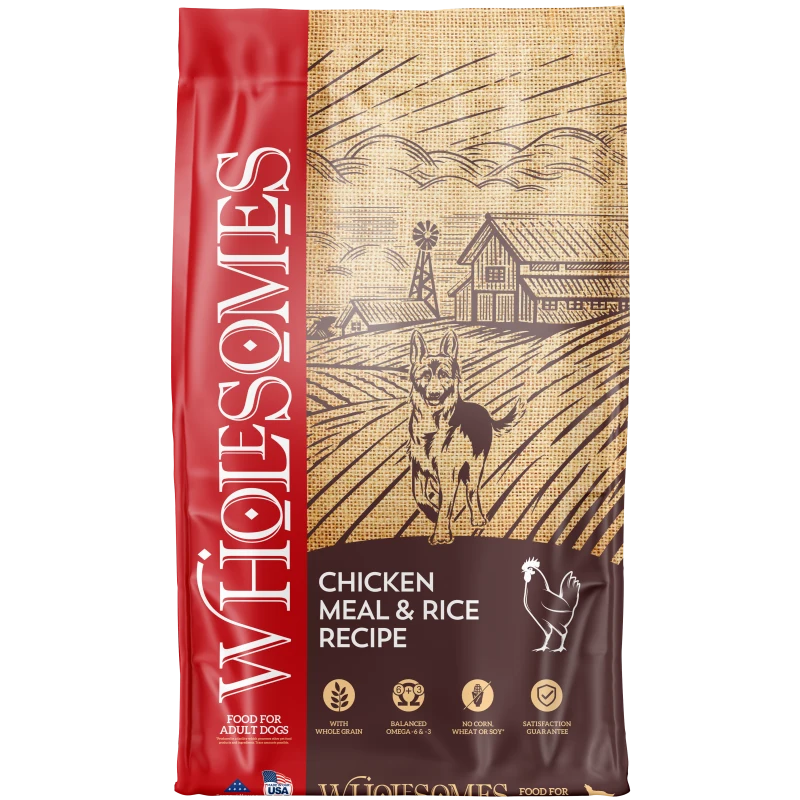 SPORTMiX Wholesomes Chicken Meal & Rice Recipe For Dogs