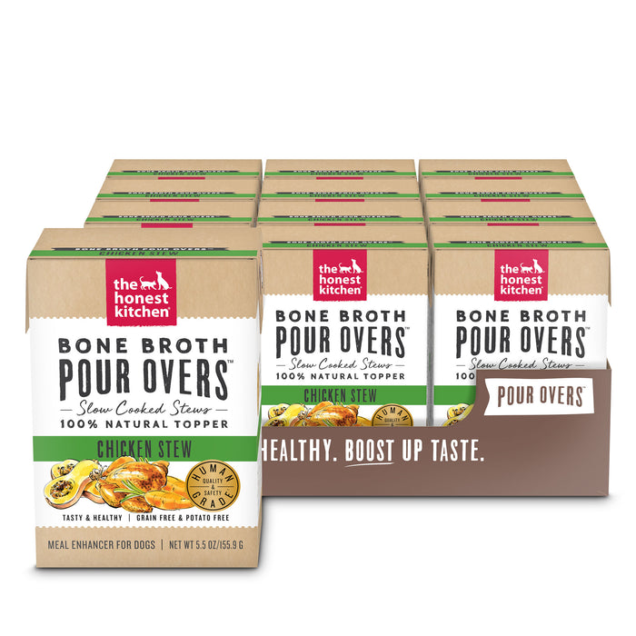 The Honest Kitchen Bone Broth Pour Overs Chicken Stew