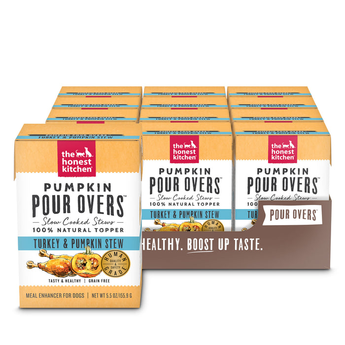 The Honest Kitchen Pumpkin Pour Overs Turkey & Pumpkin Stew