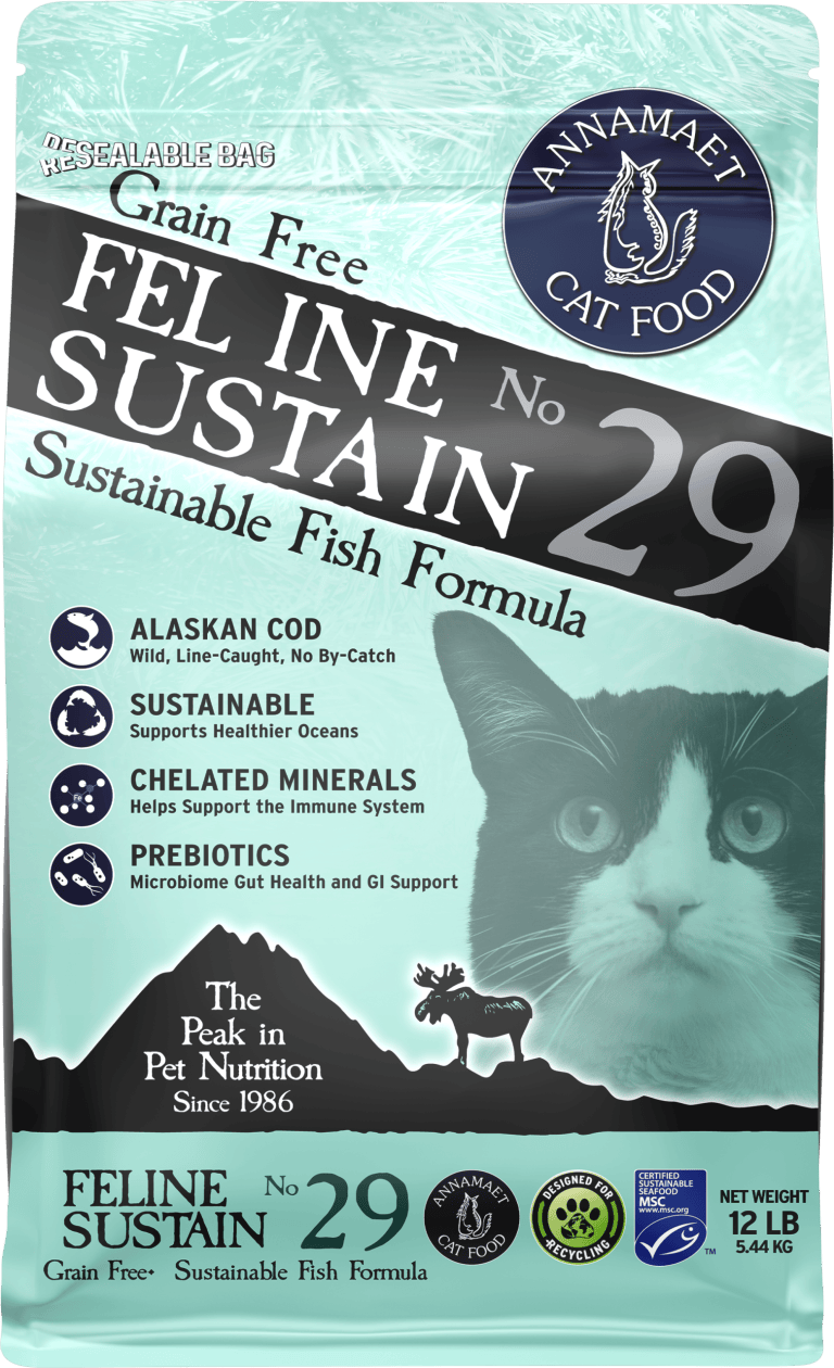 Annamaet Dry Cat Food Grain Free Feline Sustain No. 29 Sustainable Fish Formula