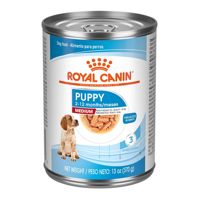 Royal Canin Size Health Nutrition Medium Puppy Thin Slices In Gravy