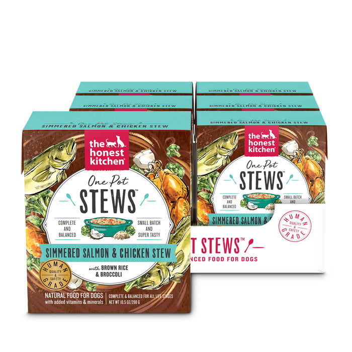 The Honest Kitchen One Pot Stews Simmered Salmon & Chicken Stew For Dogs