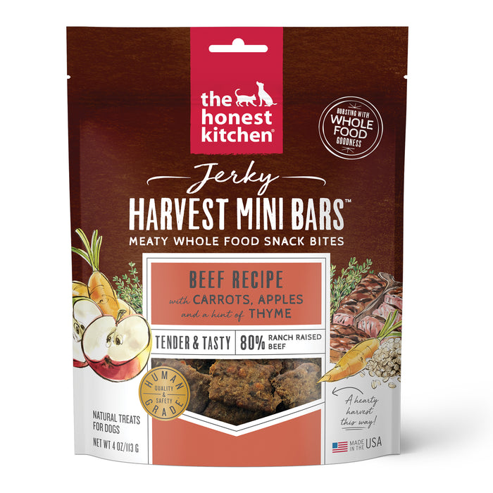 The Honest Kitchen Jerky Harvest Mini Bars Beef Recipe