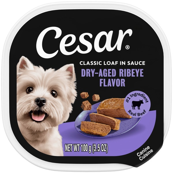 Cesar Classic Loaf In Sauce Dry-Aged Ribeye Flavor